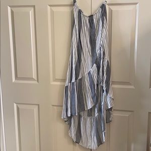 Vici Lovestitch asymmetrical high low maxi skirt